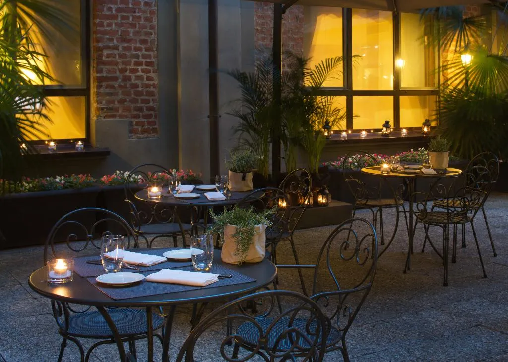 Terrace, Starhotels Business Palace, Milan