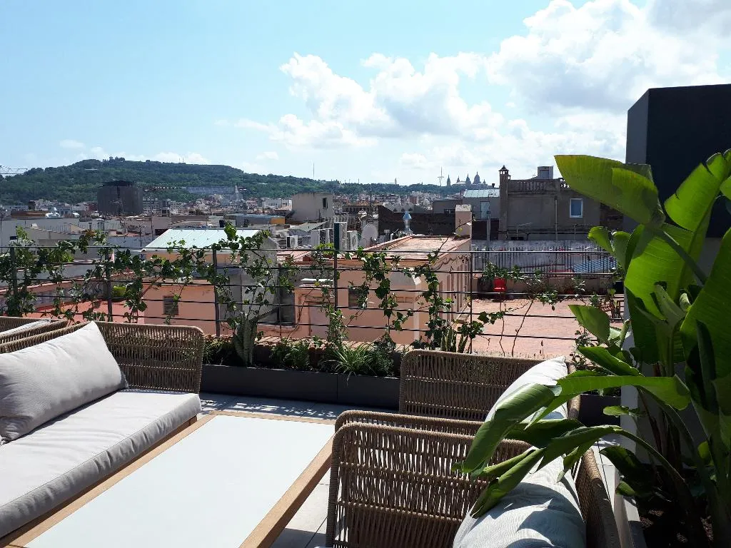 Terrace, Silken Ramblas, Barcelona