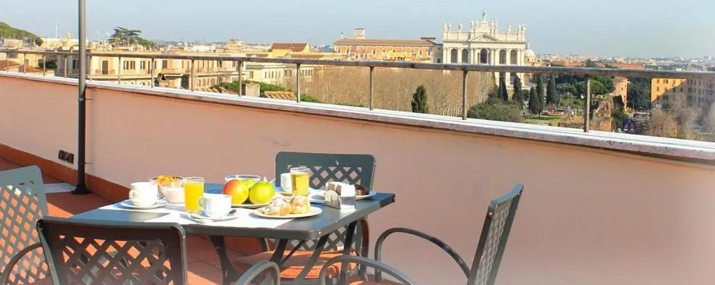 Terrace, Domus Sessoriana, Naples
