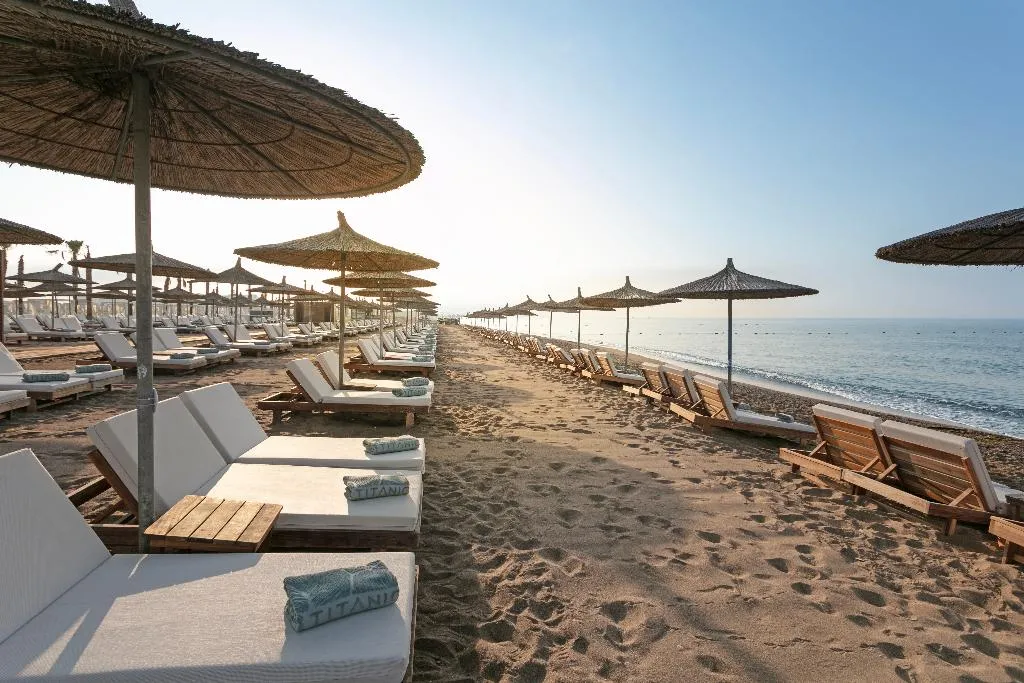 Beach, Titanic Deluxe Golf Belek, Antalya