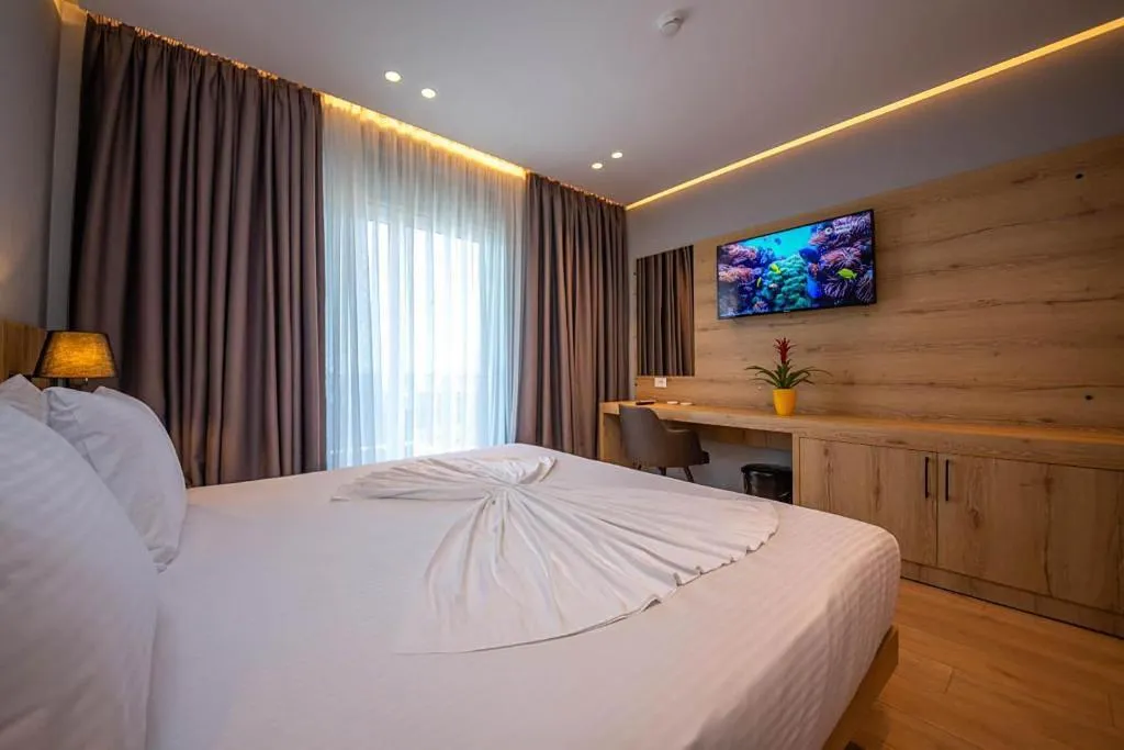 Room, Azure Inn Hotel, Southern Albania