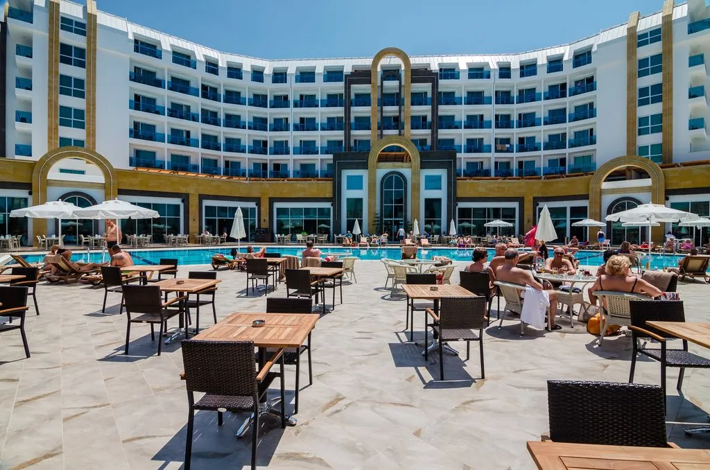 Terrace, The Lumos Deluxe Resort Hotel & Spa, Antalya