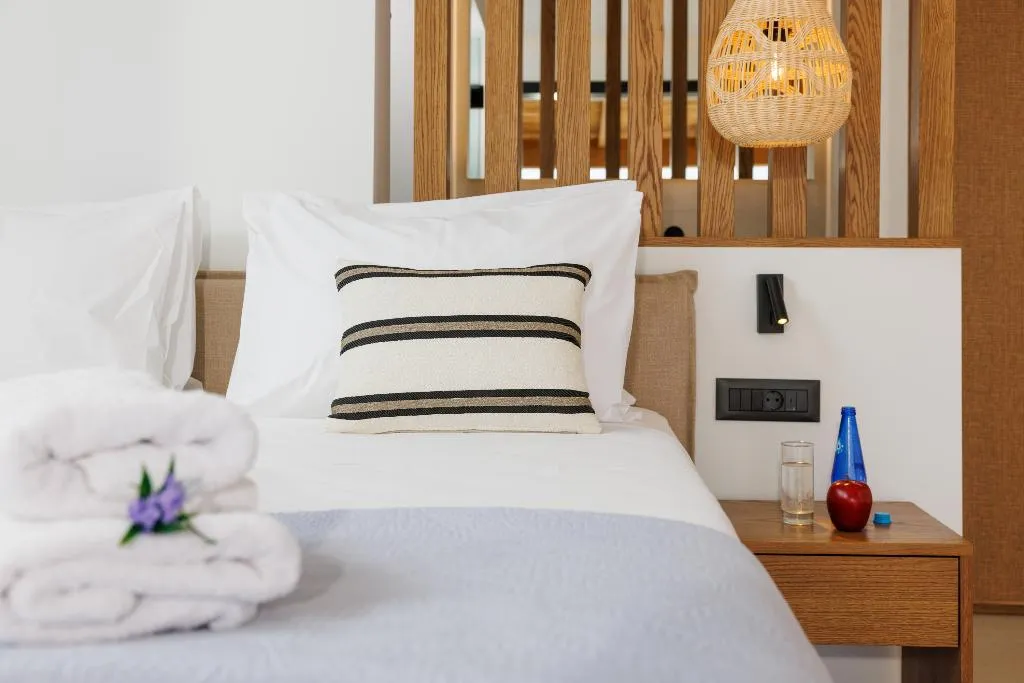 JUNIOR SUITE DELUXE SEA VIEW Room, Deos Luxury Suites, Crete