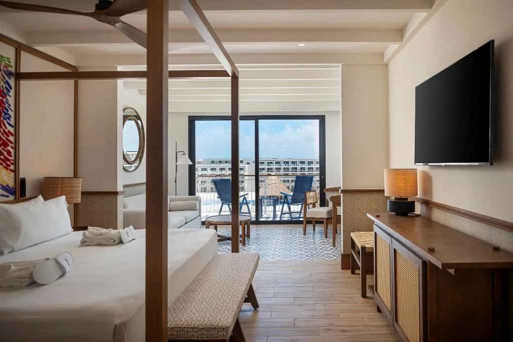 JUNIOR SUITE DELUXE OCEAN VIEW Room, Ocean Allure Costa Mujeres Adults Only All Incl, Cancun Area