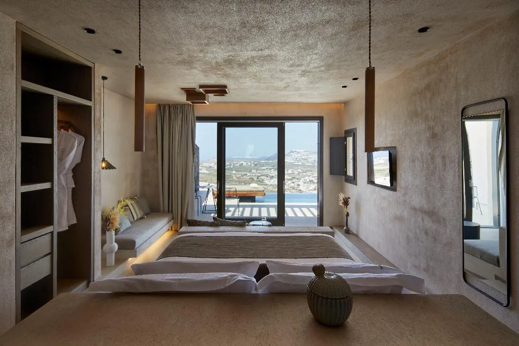 SUITE DELUXE ONE BED Room, North Santorini A Luxury Spa Hotel, Santorini