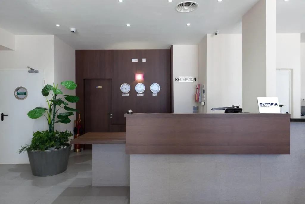 Lobby, Hotel Olympia Universidades, Valencia