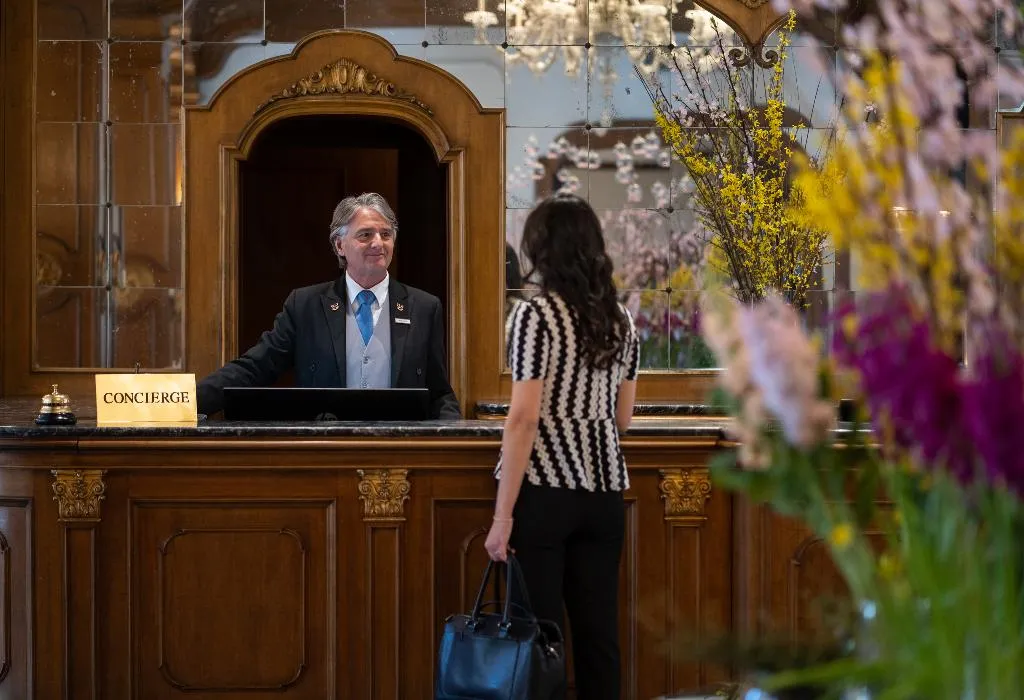 Lobby, Aldrovandi Villa Borghese, Rome