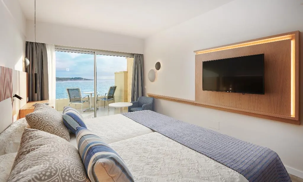 DOUBLE SINGLE USE SEA VIEW Room, Hipotels Mediterraneo - adults only, Majorca