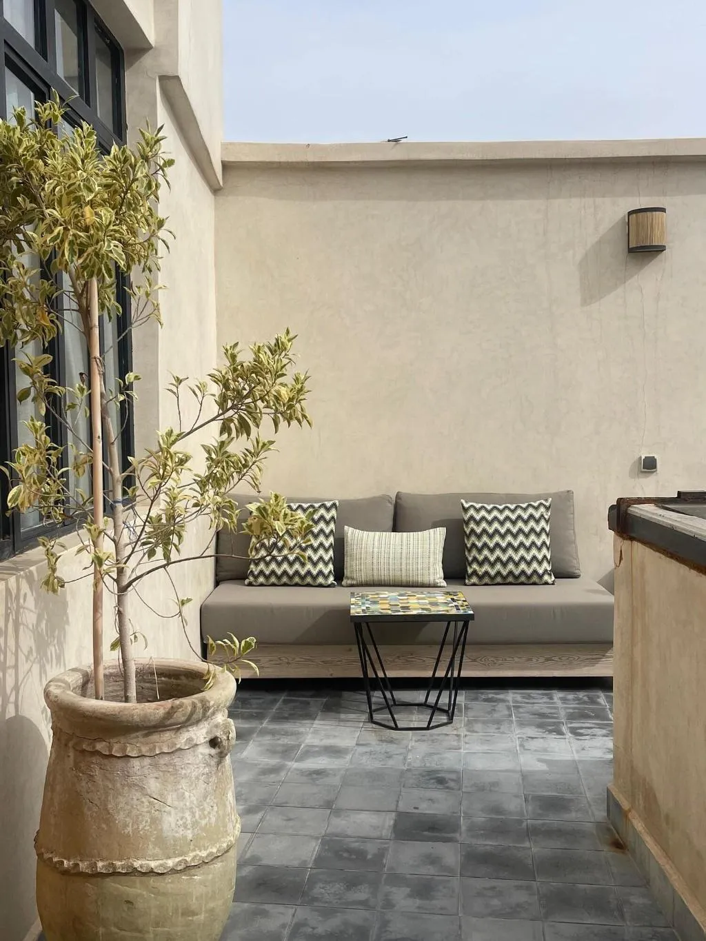 Terrace, Ryad Selyen, Marrakech