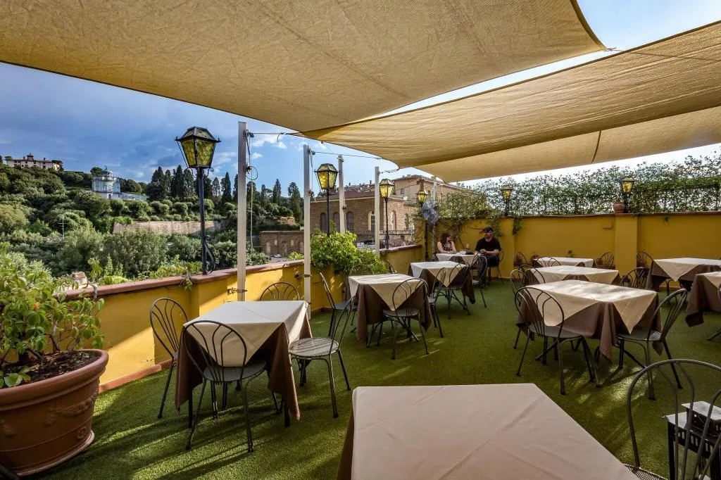 Restaurant, Hotel La Scaletta, Florence