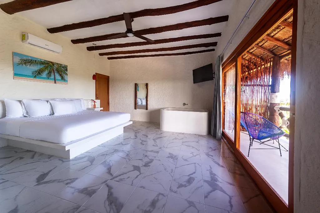 SUITE KING SIZE BED Room, Bhoga Boutique Hotel, Cancun Area
