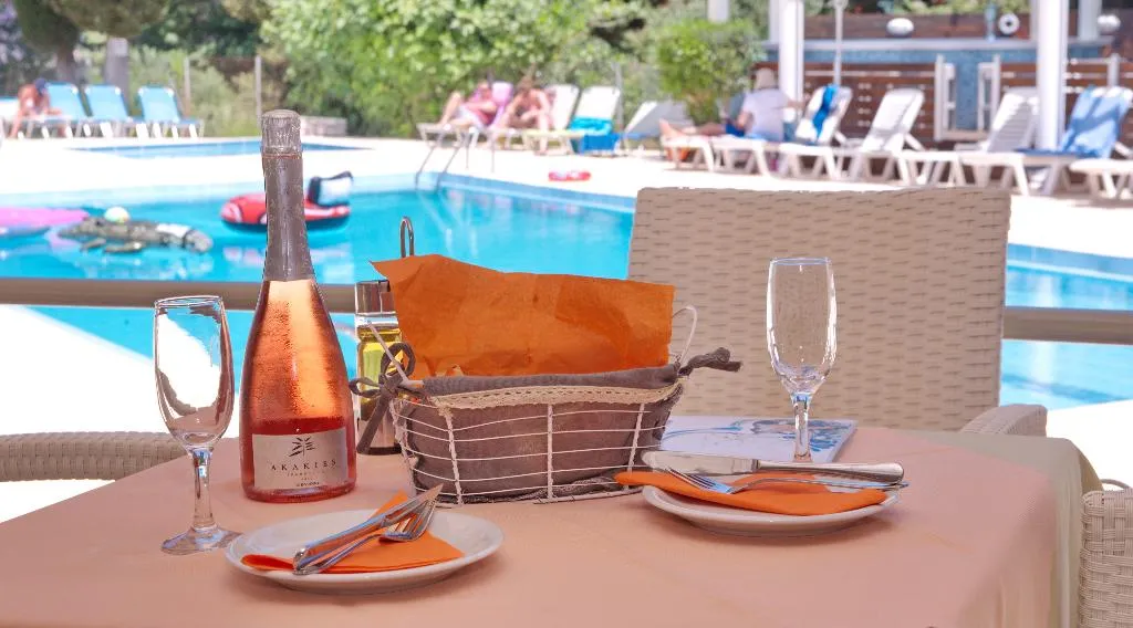 Restaurant, Katia Beach, Corfu