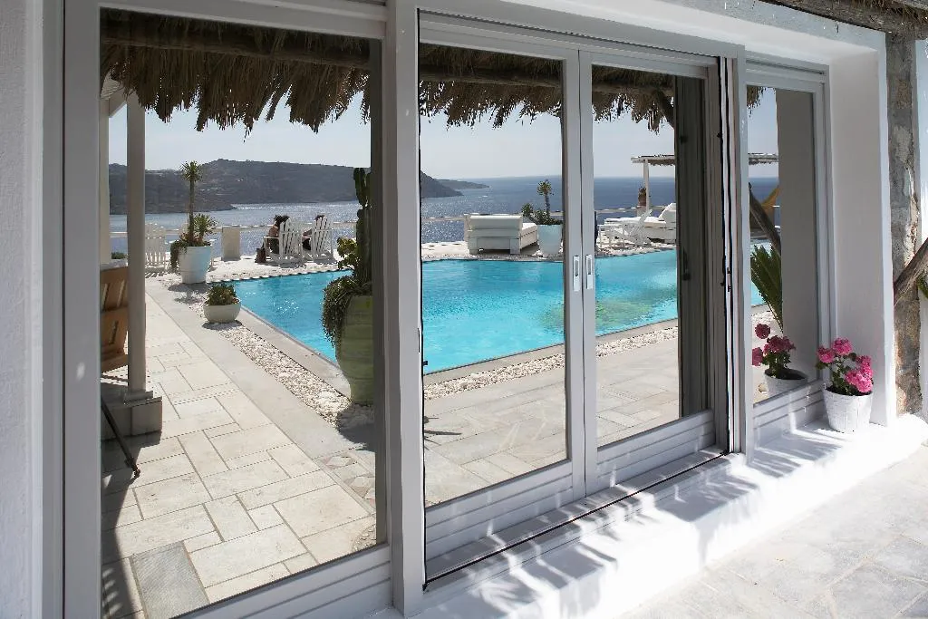 DOUBLE SIDE SEA VIEW Room, Greco Philia Elia Mykonos, Halkidiki