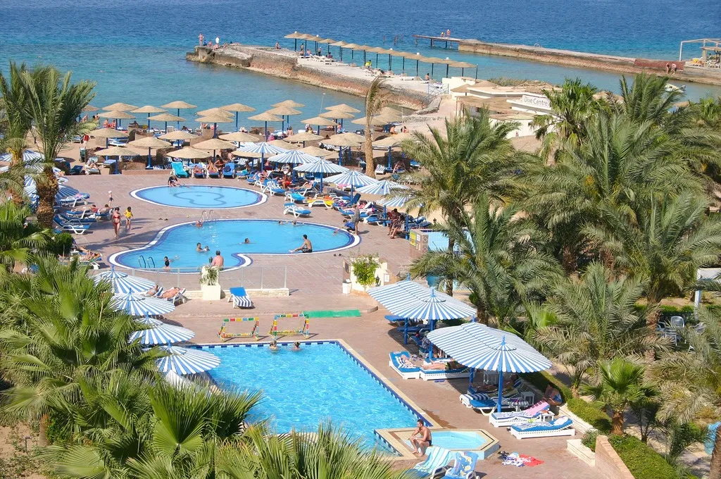 General view, Empire Beach Aqua Park, Red Sea Riviera