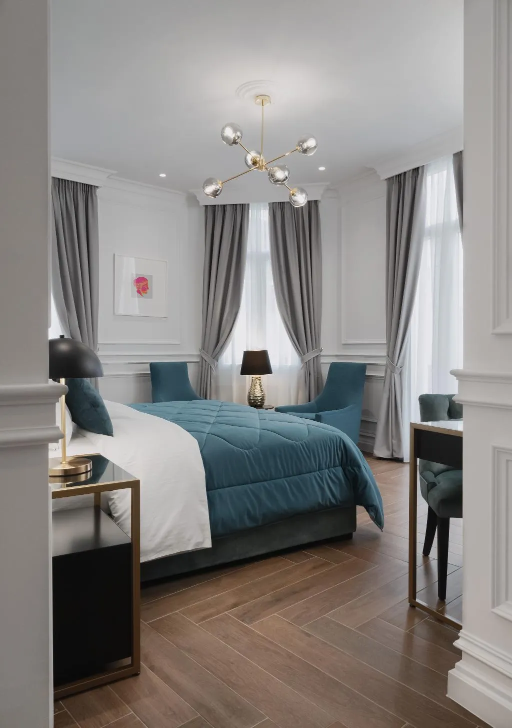 SUITE ONE BED Room, Praxitelous Luxury Suites, Athens