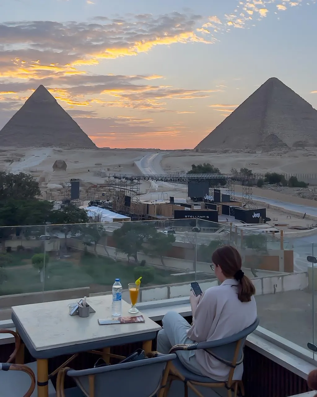 General view, Giza Pyramids View Inn, Cairo