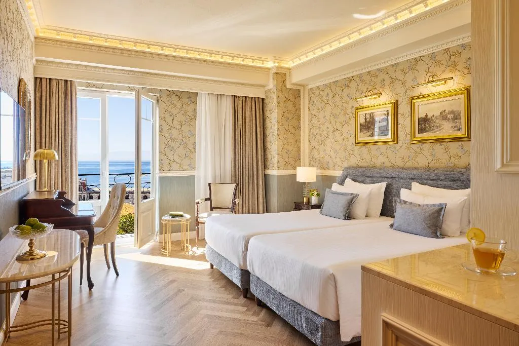 Room DELUXE WITH BALCONY Room, Mediterranean Palace, Halkidiki