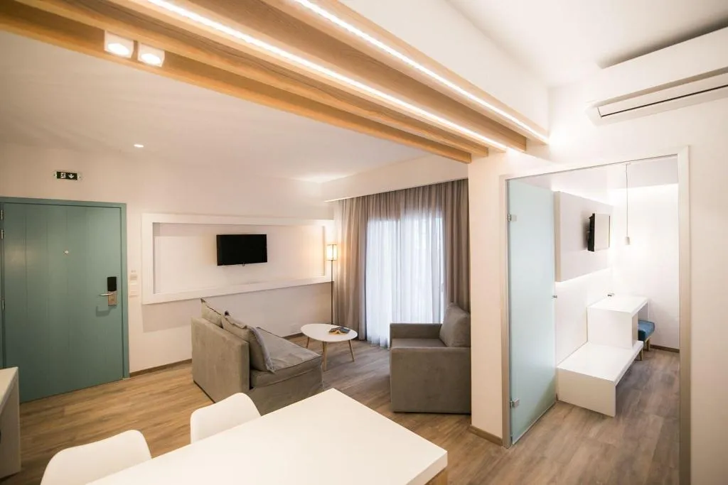 Lobby, Sunrise Village, Skiathos