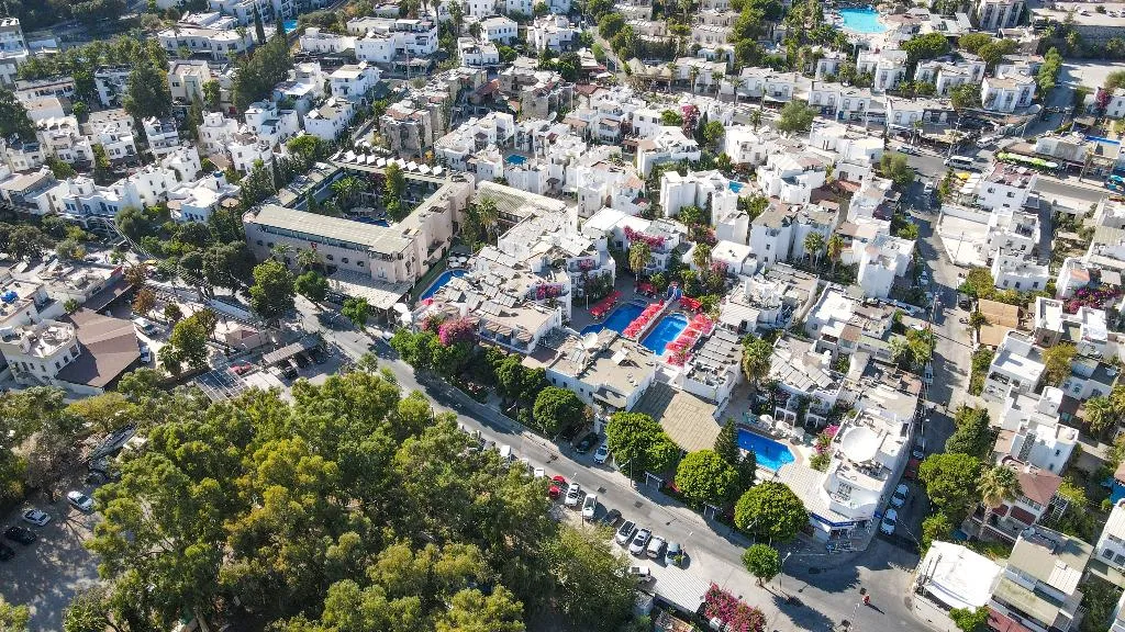 General view, The Hello Hotel, Bodrum