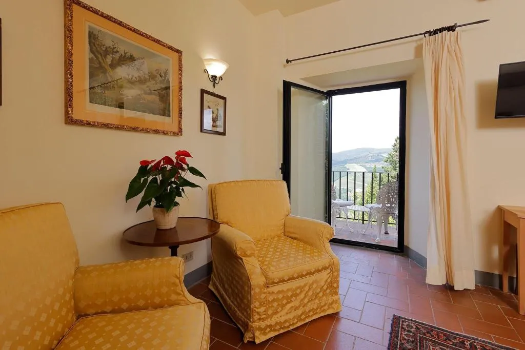 JUNIOR SUITE WITH BALCONY Room, Relais Vignale & Spa, Florence