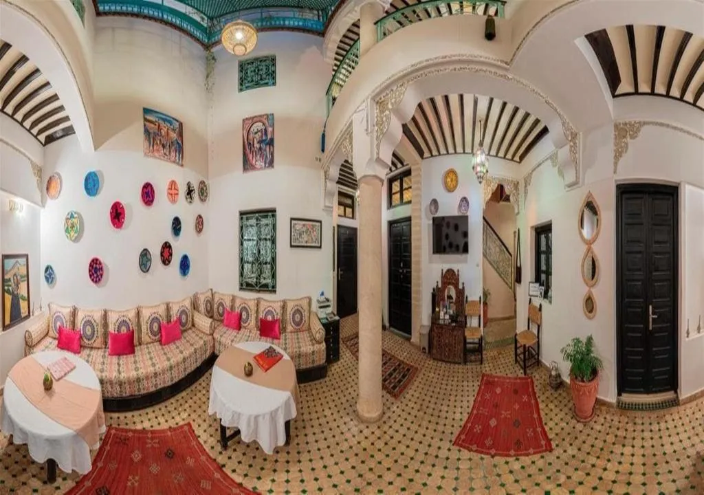 General view, Riad Dar Benbrahim, Marrakech