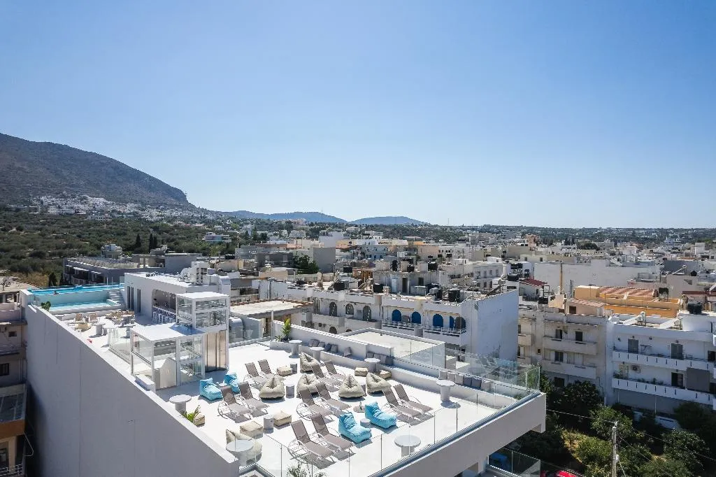 Terrace, San Antonio Boutique Hotel & Spa, Crete