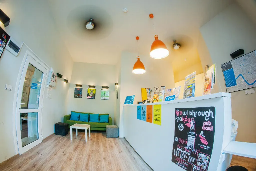 Lobby, Hostel Atlantis Kraków, Krakow