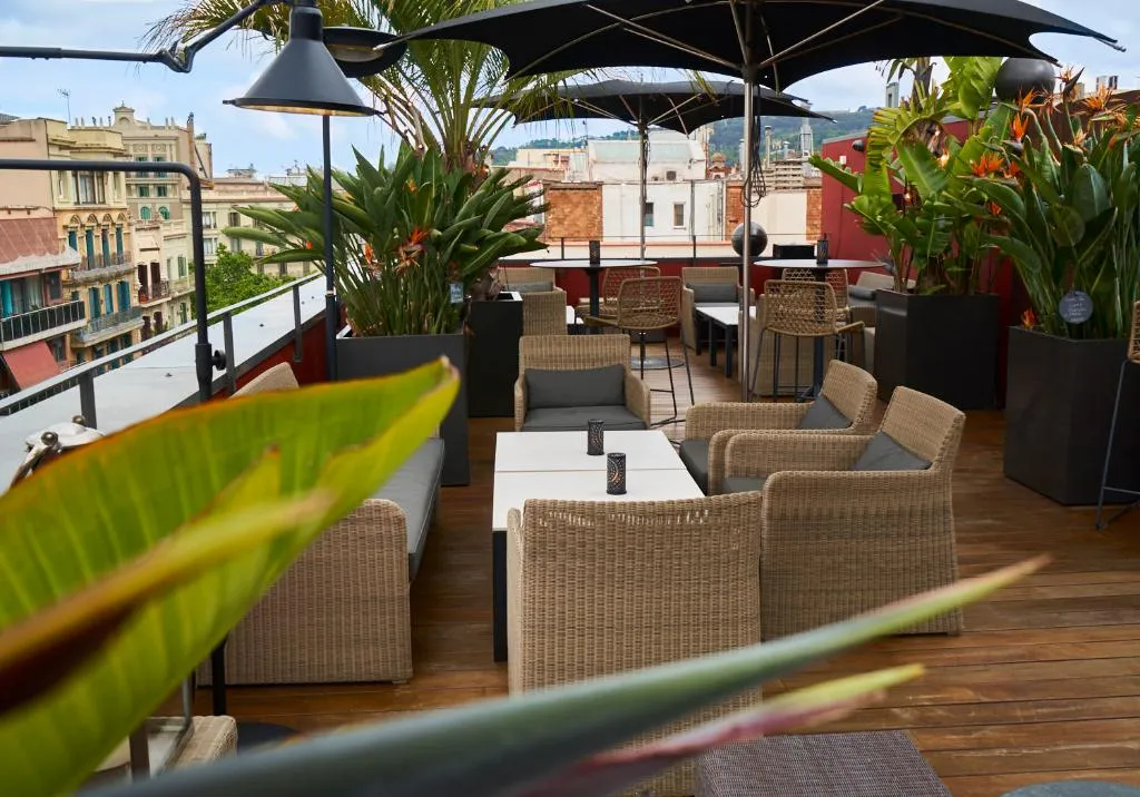 Terrace, Villa Emilia, Barcelona