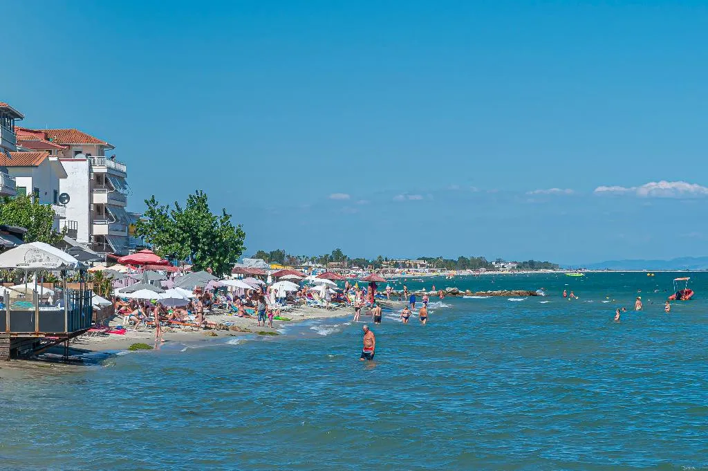 Beach, Lucia Hotel Paralia, Thessaloniki