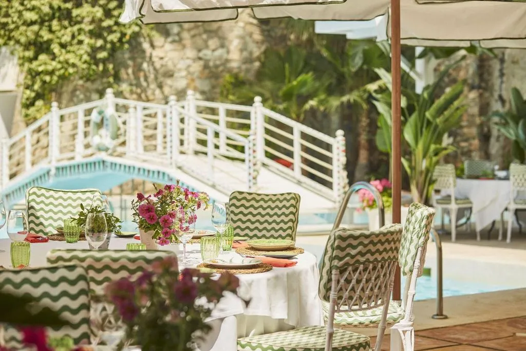 Restaurant, Marbella Club Hotel, Costa Del Sol