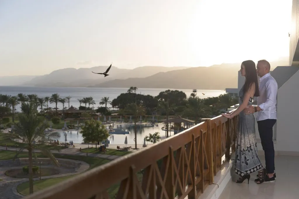 Terrace, Movenpick Resort Taba, Red Sea Riviera