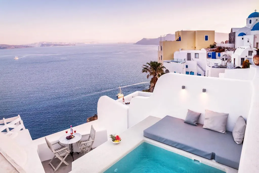 General view, Diamond Luxury Suites, Santorini