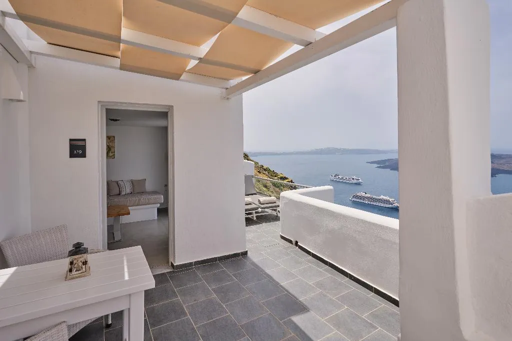 JUNIOR SUITE SEA VIEW Room, Agali Houses, Santorini