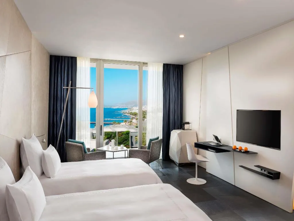 TWIN SEA VIEW Room, Swissôtel Resort Bodrum Beach, Bodrum