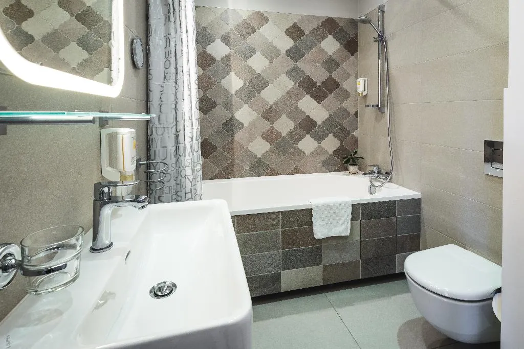 APARTMENT ONE BEDROOM WITH TERRACE Room, Riga Lux Apartments Skolas Street 20, Riga