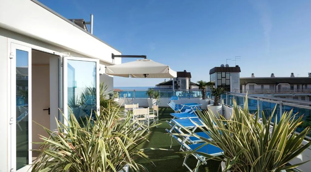 Terrace, Hotel Tropical, Venice