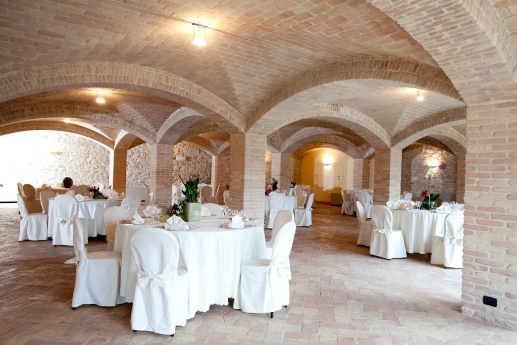 Restaurant, Castello di Baccaresca, Umbria