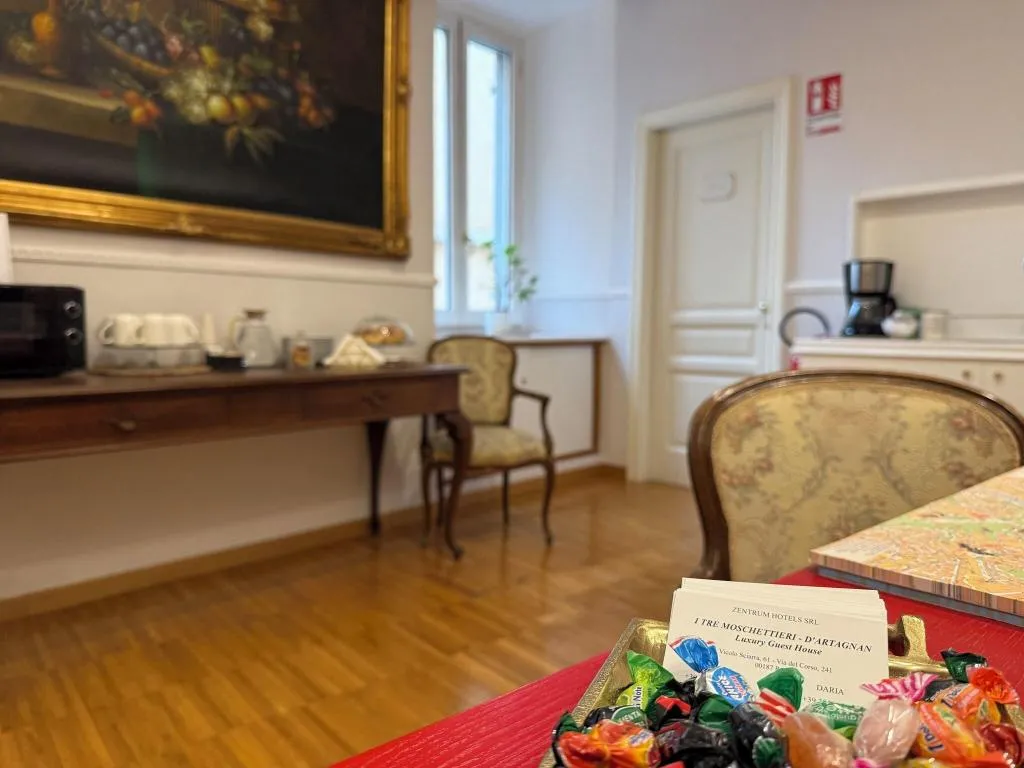 Lobby, I Tre Moschettieri Guest House, Rome