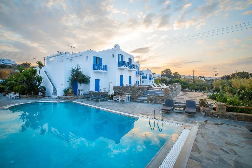 General view, Vienoula's Garden Hotel, Mykonos