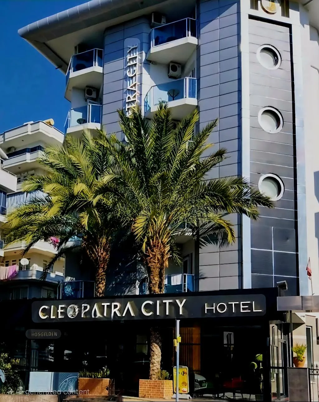 General view, Cleopatra City Hotel, Antalya