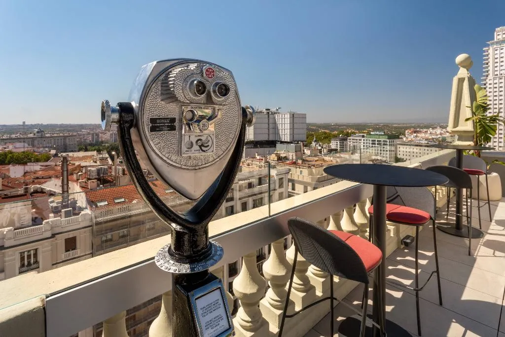 Terrace, Catalonia Plaza España Hotel & Spa, Madrid