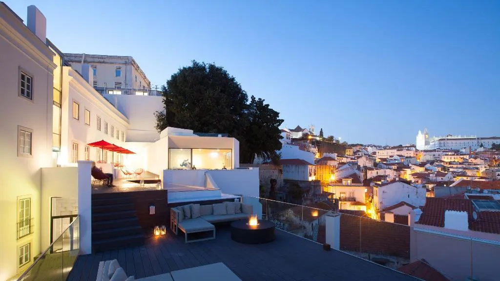 Terrace, Memmo Alfama, Lisbon