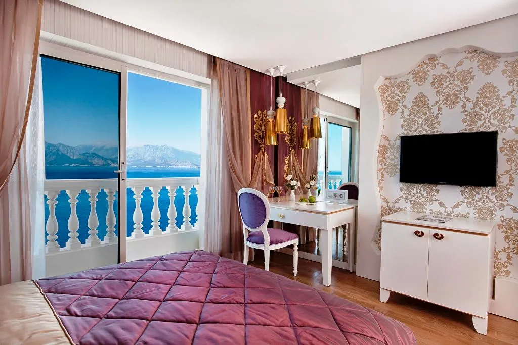 DOUBLE SINGLE USE DELUXE SEA VIEW Room, La Boutique Hotels & Suites +16 AGE ADULT ONLY, Antalya