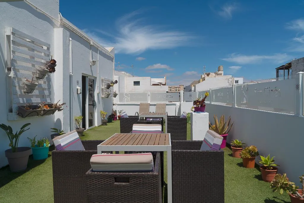 Terrace, Hostal San Gines, Lanzarote