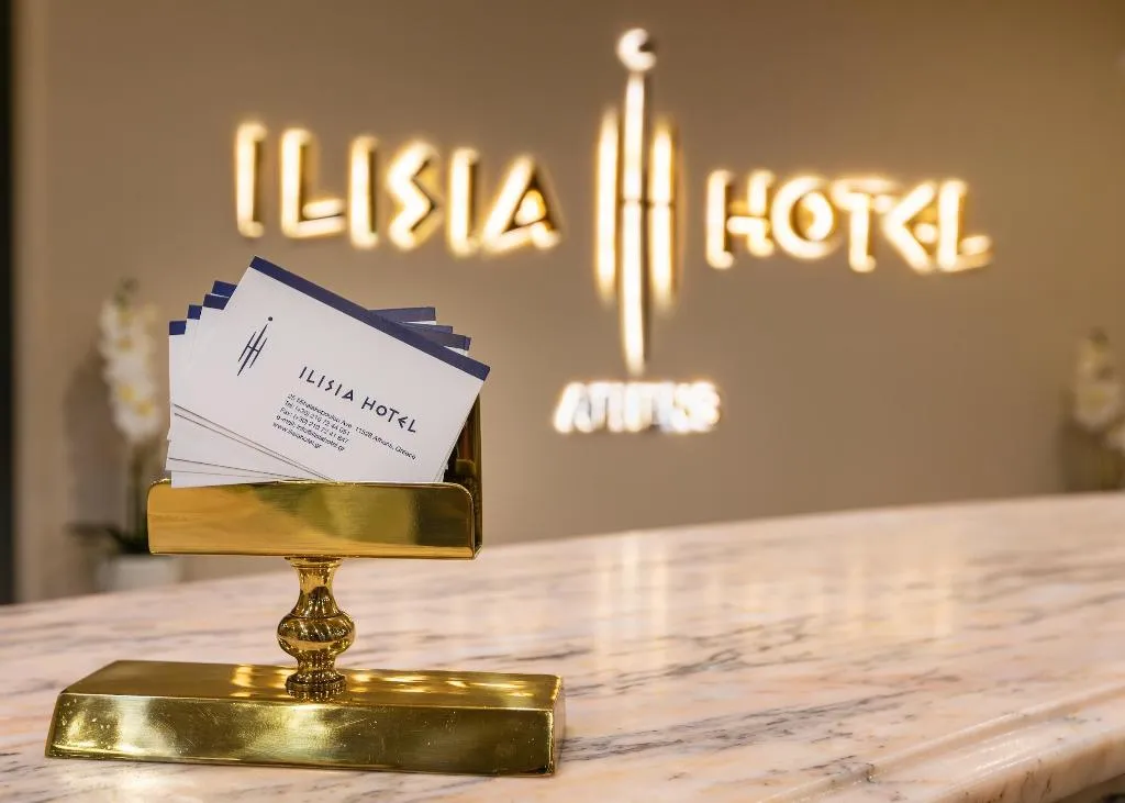 Lobby, Ilisia  Hotel, Athens