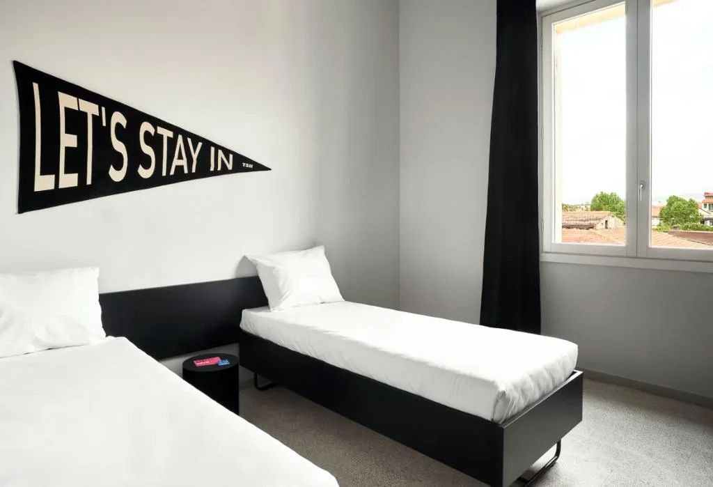 TWIN DELUXE Room, The Social Hub Florence Lavagnini, Florence