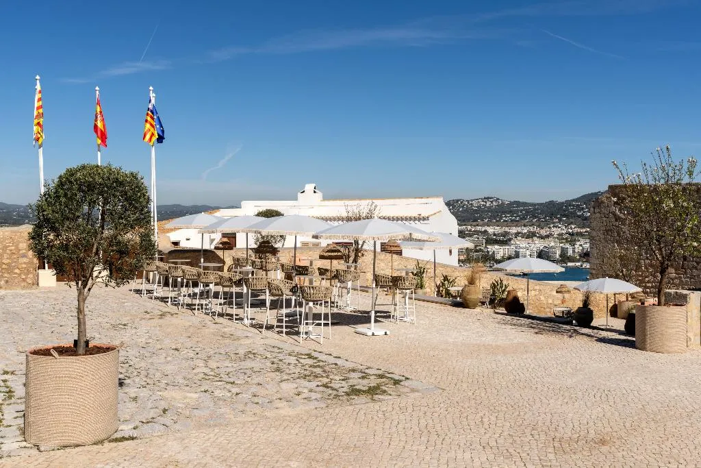 Terrace, Parador de Ibiza, Ibiza