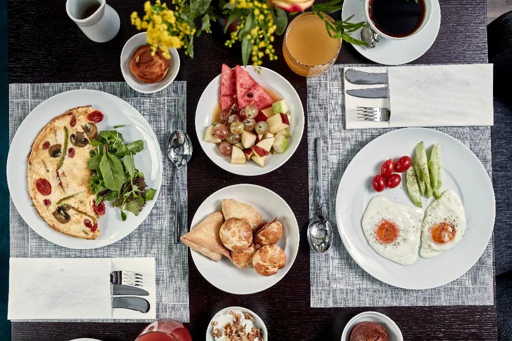 Restaurant, Azur Hotel, Athens
