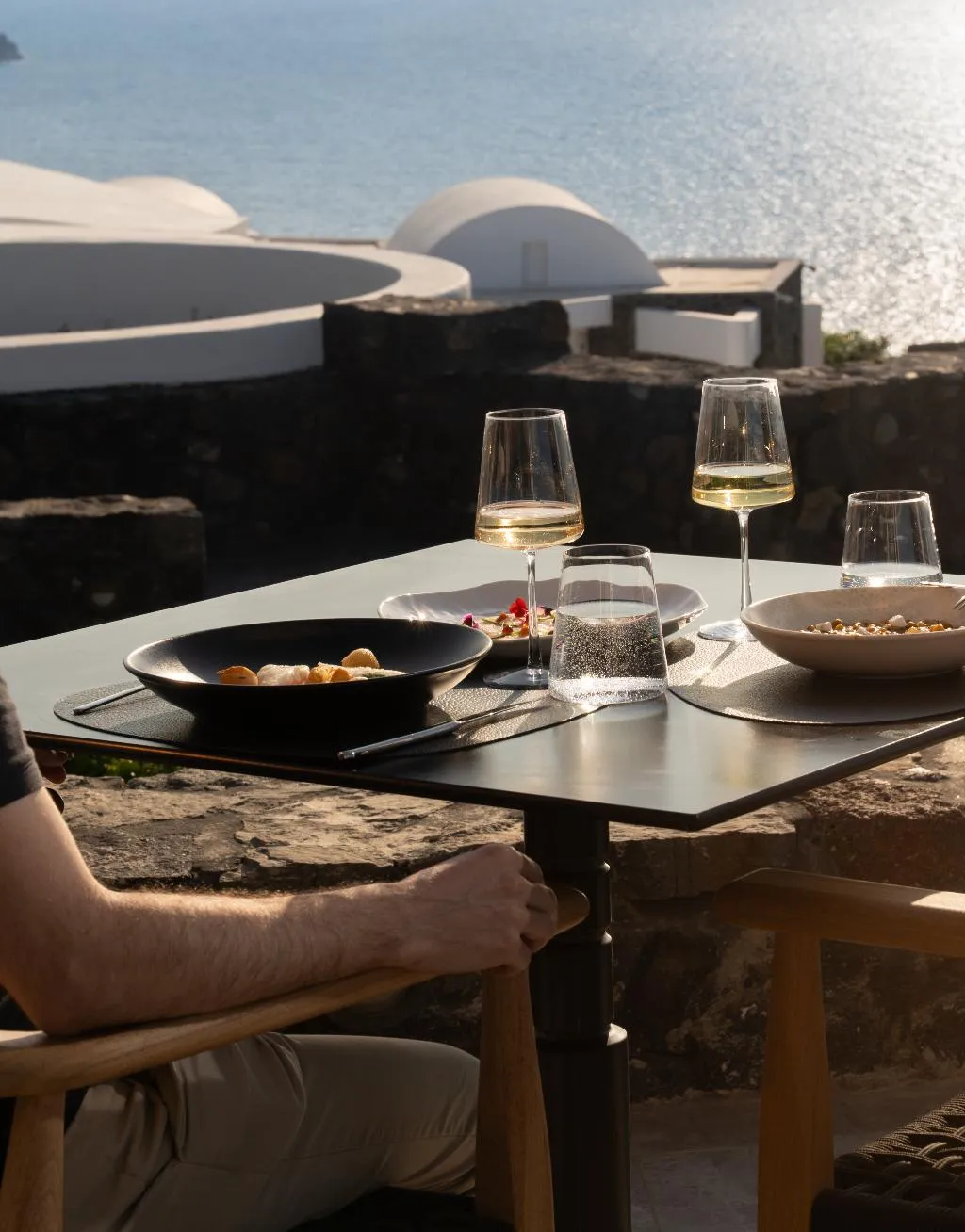 Restaurant, Santo Pure Oia Suites and Villas, Santorini