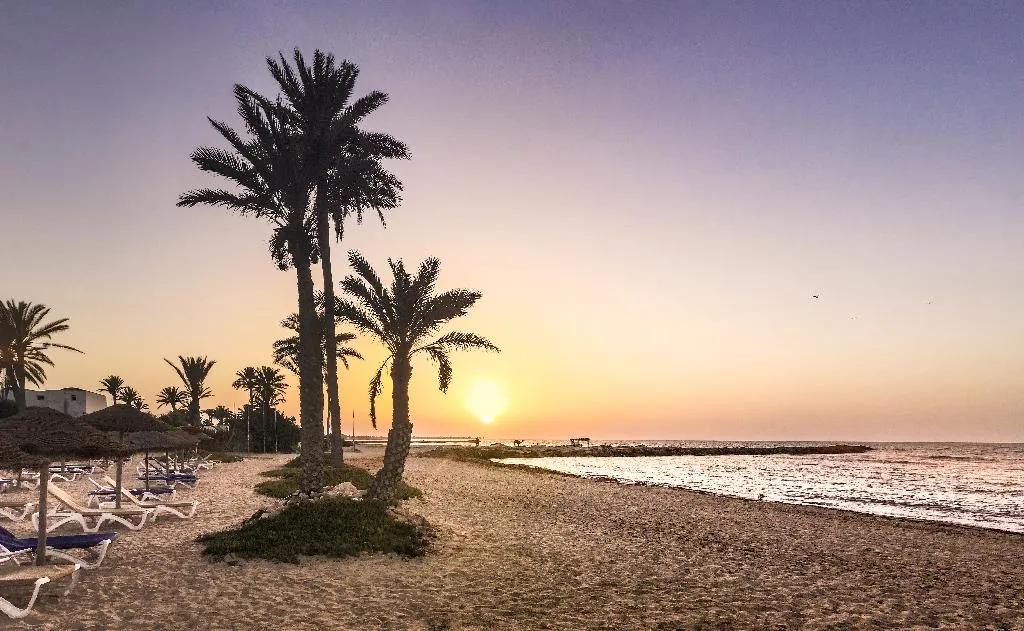 Beach, Djerba Castille Hotel, Tunisia